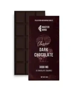 Buy Mastermind Funghi Bar 3000mg – Funghi Bar Dark Chocolate 3000mg